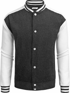 Vestes d'université OEM Vestes d'équipe personnalisées avec patchs, école, sport, danse, pom-pom girls, fabriquées sur commande - Product Image 6