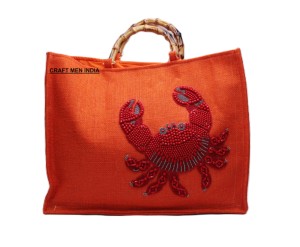 2025 Bolsa De yute ecológica con cuentas personalizada reutilizable Tema de playa compras Tote lienzo increíblemente reciclable comestibles Ins bolsos - Product Image 4