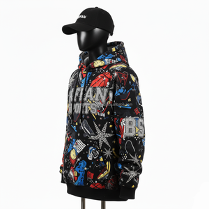 เสื้อมีฮู้ดผ้าฝ้ายโพลีเอสเตอร์สำหรับผู้หญิง, เสื้อฟลีซผ้านุ่มอบอุ่นมีหลายสีมีฮู้ดปักโลโก้ได้ตามต้องการ - Product Image 4