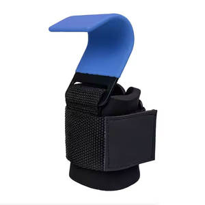 Sangles de crochet d'haltérophilie Oem Odm des fournisseurs pakistanais avec quantité minimale de commande de support de poignet pour crochet de fabricants d'engrenages de musculation - Product Image 2