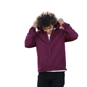 Best Factory Men's <b>Windbreaker</b> <b>For</b> Running & <b>Beach</b> Personalized Canvas Jackets Customized Logo Plus Size Zipper Hoodies - Product Image 6