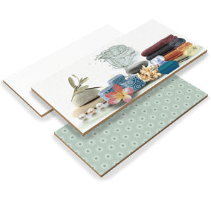 Carreaux muraux émaillés en céramique de style classique Spa de haute qualité 300x600mm Texture solide verte pour une application intérieure traditionnelle - Product Image 1