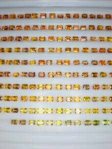 Superbe saphir orange naturel de lustre pierre précieuse de haute qualité coupe parfaite pour toute fabrication de bijoux prix compétitif IGI - Product Image 4