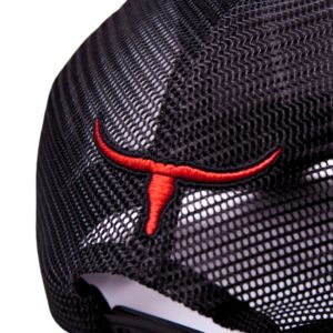 Gorra Trucker de Nylon de 6 Paneles Personalizada de Calidad Premium con Parche Bordado de la Bandera de EE. UU., Malla de Alta Calidad y Diseño Casual Estampado - Product Image 3