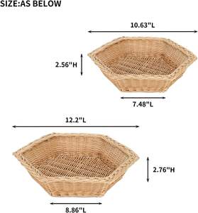 Grand panier rond en corde de jute avec support en bois de manguier, tissé à la main, écologique, rangement par des artisans indiens - Product Image 6