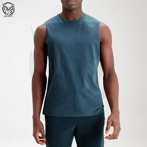 Débardeurs de sport OEM pour hommes – Maillots de corps de musculation en coton pour la gym - Product Image 6