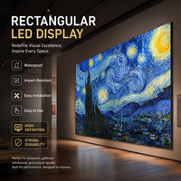 Pantalla LED de 500x500mm y 500x1000mm con Paneles de Video LED P3.91 para Interiores y Exteriores, Resistentes al Agua, para Eventos/Fondo de Escenario