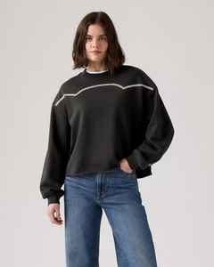 Sudadera pulóver de moda para mujer con logotipo personalizado 350gsm algodón suelto hombro caído Color sólido fin de semana y ropa de fiesta - Product Image 2