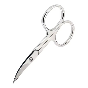 Vente en gros de mini ciseaux à ongles pour bébé à cuticules pour manucure et maquillage personnalisés Lames incurvées en acier inoxydable du Pakistan - Product Image 1