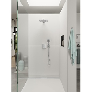 HANSGROHE Raindance Select E 120 3 jets, douchette à main en acier inoxydable chromé, nettoyage facile, design moderne pour salle de bain et toilettes - Product Image 3