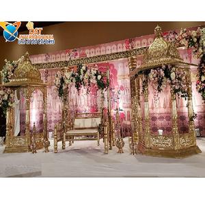 Grand Mughal thème de mariage en Fiber, scène de mariage musulman, décoration de scène, accessoires de mariage, fonction de nuit - Product Image 1