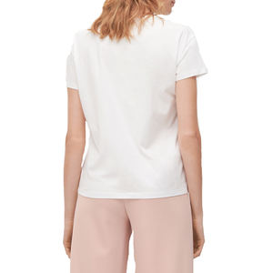 Camiseta Corta Personalizada con Costuras en Contraste, Camiseta con Logotipo Impreso Personalizado, Top Corto para Mujer, Camiseta para Bebé - Product Image 2