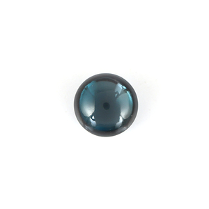 Topaze bleue de Londres naturelle ronde de 6mm Briolette à facettes gouttes de pierres précieuses fournitures de fabrication de bijoux mignons - Product Image 1