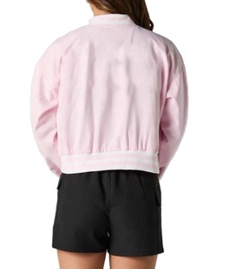 Chaquetas Varsity Cortas de Satén Personalizables, Chaqueta Universitaria de Satén Sublimado de Alta Calidad para Damas, Chaquetas Cortas de Béisbol para Mujer - Product Image 2