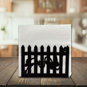 Feuilles Porte-serviettes en papier de soie autoportant en métal pour bureau à domicile Cuisine Hôtel & Restaurant Table à manger Co - Product Image 5