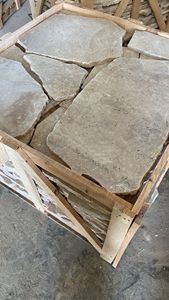2025 Classic Light Brown Outdoor <strong>Garden</strong> <strong>Steps</strong> Flagstone Irregular Sizes Crazy Paving <strong>Stone</strong> Tiles for Driveway Made in Turkiye - Product Image 6