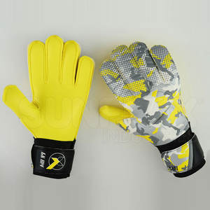 Gants de gardien de but professionnels de haute qualité, respirants, en cuir et latex, antidérapants, légers, avec poignées, unisexes - Product Image 2