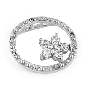 Colgante Circular de Plata 925 Hecho a Mano con Circonita Cúbica, Joyería de Regalo para Mujer, Oro Rosa, Platino, Animales, Números, Dibujos Animados - Product Image 2