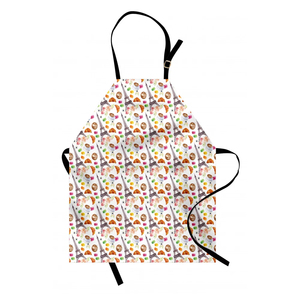 Eco-Friendly Cotton Material Cooking <b>Apron</b> Unisex Custom Print <b>Kitchen</b> <b>Apron</b> Indian Manufacturer - Product Image 1
