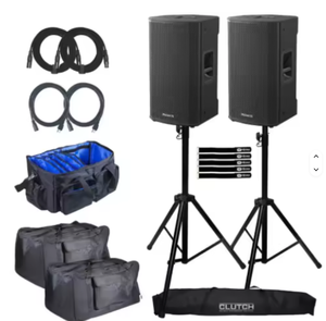NUEVO FBT VEN-TIS 112A Altavoces Activos de 2 Vías y 12 Pulgadas con Soportes, Paquete Doble - Product Image 1