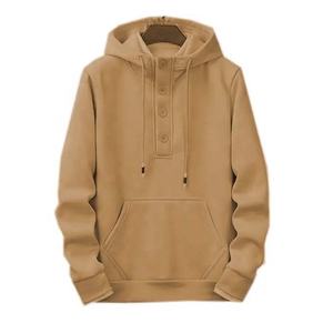 Sweats à capuche en coton et polyester avec manches pour hommes, disponibles dans toutes les tailles, au design unique, prix de gros. - Product Image 3