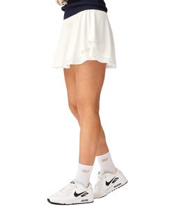 กระโปรงกีฬาสั้นแขนกุดสำหรับผู้หญิง ระบายอากาศได้ดี ผลิตจากโพลีเอสเตอร์ เหมาะสำหรับออกกำลังกาย ยิม โยคะ พร้อมปักชื่อทีมตามสั่ง สำหรับเทนนิสและกอล์ฟ - Product Image 2