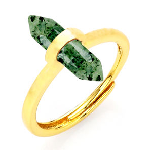 925แหวนเงินสเตอร์ลิงสองด้านทรงหกเหลี่ยมประดับด้วยหินโมราอัญมณีขนาด15X5มม. ปรับได้เครื่องประดับขายส่งสำหรับผู้หญิง - Product Image 1