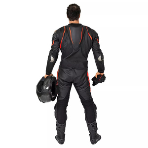 Meilleur design de combinaison de moto Meilleures ventes Nouveau style de vêtements à manches longues Vestes de moto en cuir véritable très légères - Product Image 4
