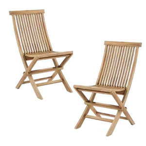 Good Quality Solid Wood European Modern <b>Folding</b> Dining <b>Chairs</b> for Commercial Use in Hotels Restaurants Gardens - Product Image 6