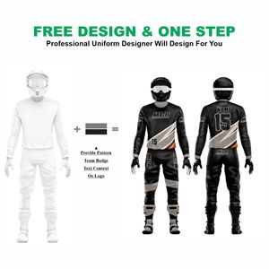 Señoras y hombres 100% tela elástica personalizada impresión por sublimación de Color elegante Motocross Dirt Bike Off Road ATV Racing Gear - Product Image 2