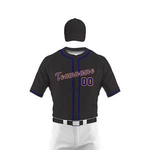 Uniforme de baseball personnalisé tendance, tissu respirant 100% polyester, séchage rapide, service OEM - Fabricant professionnel unique - Product Image 6