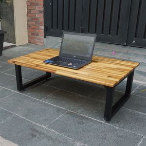 ม้านั่งไม้พับได้ 60x100x35 ซม. ทำจากไม้สัก - Product Image 4
