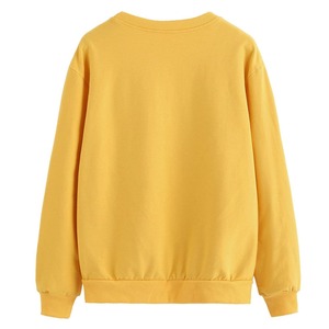 Sudaderas Casuales de Invierno para Mujer, Personalizadas, al Por Mayor, de Gran Tamaño, Transpirables, de Algodón y Felpa, Cuello Redondo, de Alta Calidad - Product Image 2