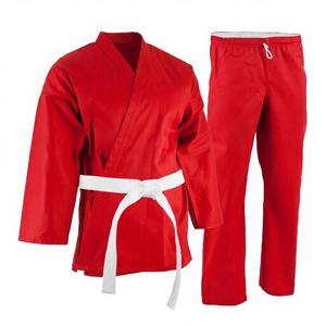 Uniforme de Karate, Traje de Entrenamiento Ligero y Elástico, 100% Algodón, Ajuste Cómodo, Unisex, Transpirable, Secado Rápido, 240g, Hombre - Product Image 1