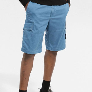 Pantalones Cortos Cargo Casuales de Verano para Hombre, 100% Algodón, Sólidos, con Múltiples Bolsillos, de Secado Rápido y Transpirables - Product Image 3