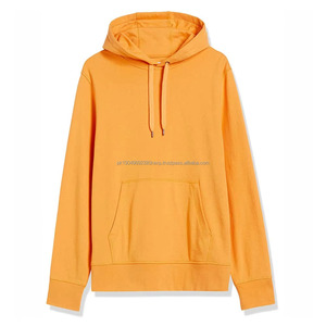 Custom Men's <b>Vintage</b> Boxy Hoodie 100% Cotton 450 Gsm Distressed Cropped Hem Acid Washing Digital Thermal Embroidered Fabric - Product Image 1