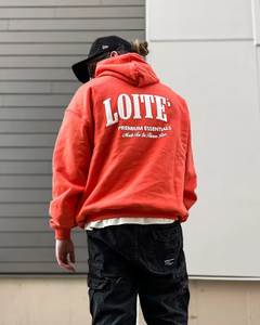 Vente en gros 420 gsm 3d puff print sweat à capuche court hommes haute qualité personnalisé poids lourd impression sweat à capuche - Product Image 6