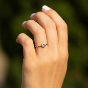 Anillo de piedras preciosas de Alexandra de Plata de Ley 925, joyería hecha a mano, anillo de estilo bohemio de plata, joyería para mujer, regalo de boda para esposa - Product Image 2