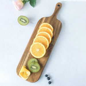 Fruit <b>serving</b> <b>platter</b> board food display catering boards modern design natural <b>wood</b> <b>platters</b> for home and restaurant - Product Image 2
