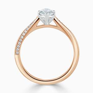 Marquise Cut Cathedral Engagement Ring For Women - Product Image 4