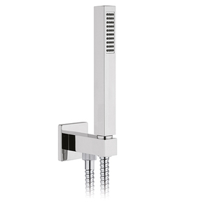 <b>Square</b> Shower <b>Set</b> with Flexible Water Connection for Bath <b>Sets</b> - Product Image 1