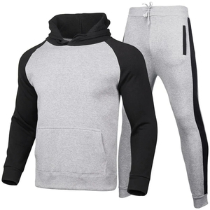Men's Winter Tracksuits & Hoodies 100% Cotton <b>Tech</b> Fleece Breathable Zip-Up Plain Design Customizable Logo - Product Image 4