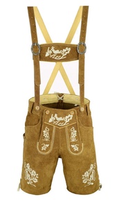 ต้นฉบับเยอรมันบาเวเรียออสเตรียนวด Trachten เลเดอร์โฮเซน ตุลาคมเฟสต์ - Product Image 2