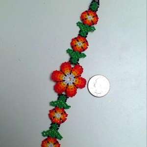 Pulseras tejidas a mano de lino personalizadas de fábrica, telar bohemio minimalista, joyería tejida, brazaletes textiles - Product Image 4