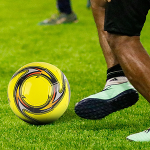 1PC A Size 3,4,5 Cyclone <b>Football</b>, Soft Inflatable Yellow Soccer Ball, Suitable for Training and Match Play - Product Image 2