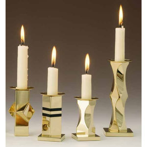 Ensemble de 3 bougeoirs design standard ramadan décoration de la maison bougeoir de qualité supérieure en métal couleur noire - Product Image 4