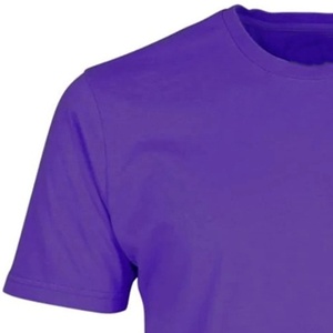 Camiseta de Verano Unisex Informal de Color Sólido de Manga Corta 100% Algodón con Opciones de Impresión Personalizada de Alta Calidad - Product Image 5