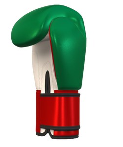 Gants de boxe Muay Thai Hook Loop Gants en cuir pour hommes et femmes Vert Couleur rouge avec logo Rose Lotus Commande en gros disponible - Product Image 4