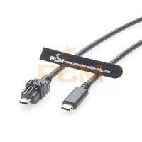 Connecteur de montage automobile sécurisé pour véhicule, câble d'alimentation et de données USB C mâle, anti-vibration pour DVR, écran de voiture