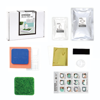 Kit de bricolage pour plateau de rangement en ciment, blanc, pour la décoration de la maison